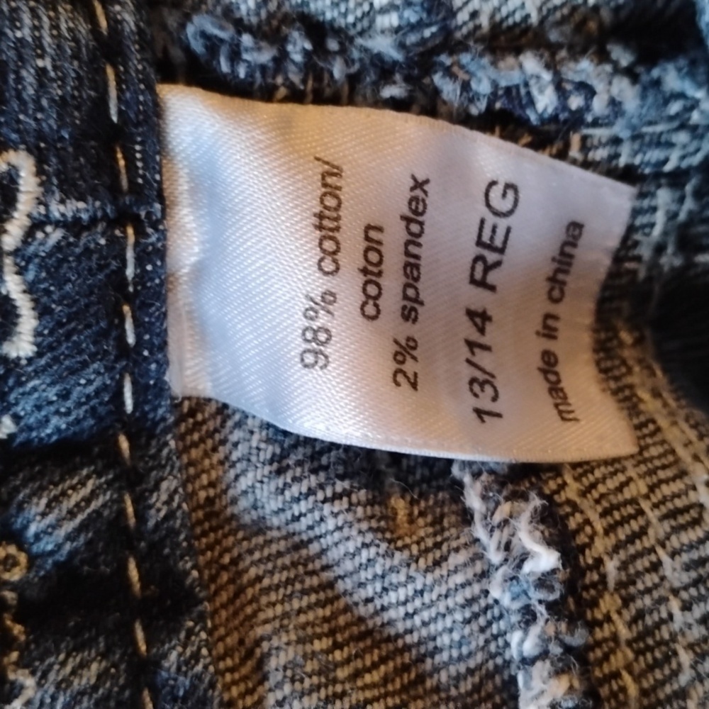 Maurices big stitch flare jeans. Size 13/14.. Great for and style for School. - Picture 9 of 14